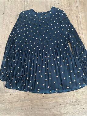 Adrianna Papell Polk a Dot Blouse